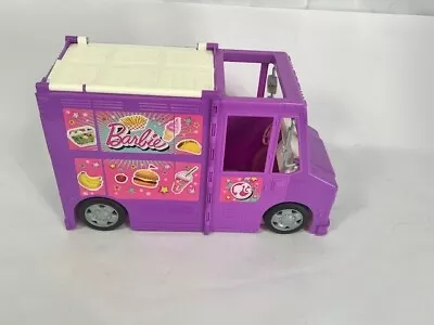 Buy Barbie Food Truck, Plastic, Purple And White, G268 Z2 • 6.95£