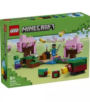 Buy Lego Minecraft 21260 The Cherry Blossom Garden • 17.99£