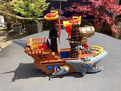 Buy IMAGINEXT  Shark Pirate Ship Collection RG40 Only • 15£