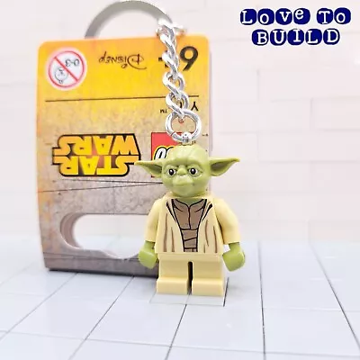 Buy ⭐ LEGO Star Wars Yoda Minifigure Key Chain Key Ring 853449 New • 7.99£