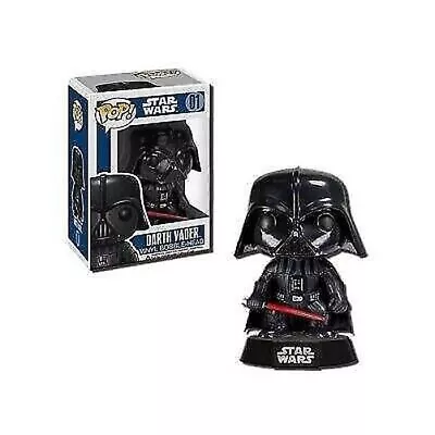 Buy Star Wars: FUNKO Pop Darth Vader #01 (Box Blue) • 102.44£