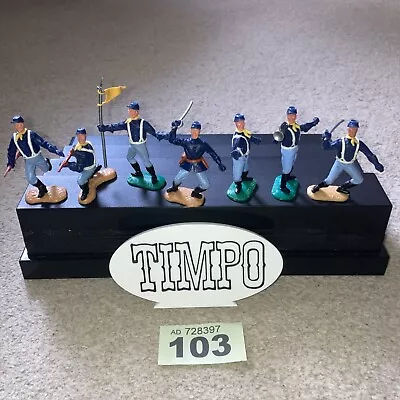 Buy Vintage Timpo American Union Cavalry Infantry Soldiers Complete • 24.99£