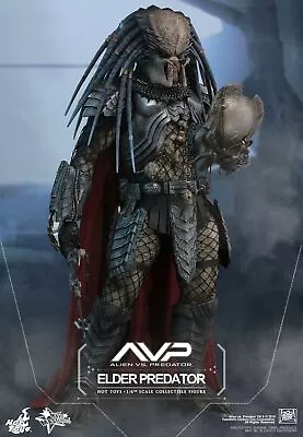 Buy Hot Toys 1/6 Avp Alien Vs Predator Mms325 Elder Predator (35cm) Action Figure • 511.99£