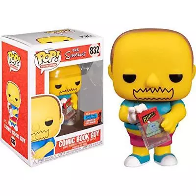 Buy Funko Pop Television - The Simpsons - Comic Book Guy #832 - 2020 Fall Convention • 24.99£