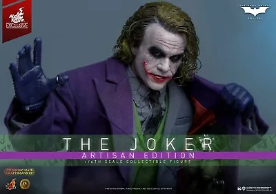 Buy Hot Toys Exclusive Artisan Joker The Dark Knight Limited Edition Rooted Hair • 750£