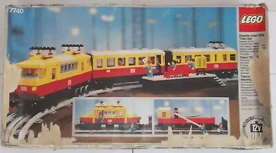 Buy Lego - Inter City Passenger Train Set - 7740 - 12v - Complete W Box & Instrucs • 200£