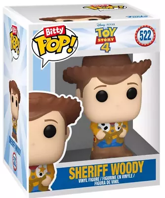Buy Funko Pop - Bitty Pop - Toy Story 4 - Sheriff Woody - 522 - Free Uk Postage • 4£
