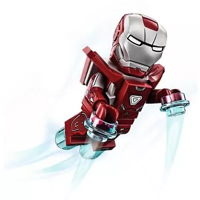 Buy LEGO Iron Man Silver Centurion Mark 33 Armour Minifigure SH232 Set 5002946 • 71.99£