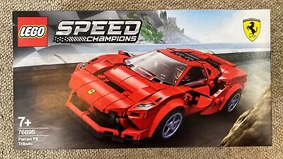 Buy LEGO SPEED CHAMPIONS Ferrari F8 Tributo 76895 New Retired Sealed Bubble Wrapped • 34.50£