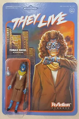 Buy They Live Female Ghoul ReAction Figure  3.75  Super7 Action Figure • 16.95£