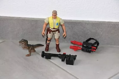 Buy Jurassic Park Robert Muldoon Firing Tranq Bazooka T-rex Trex Kenner Dinosaur • 29.34£