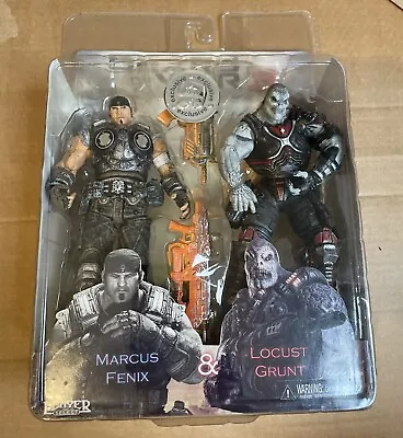 Buy NECA Gears Of War 3 Marcus Genus & Locust Grunt Toys ‘R’ Us Exclusive Figure Set • 149.99£