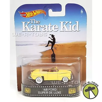 Buy Hot Wheels Retro Entertainment The Karate Kid '48 Ford Super De Luxe 2013 Mattel • 40.69£