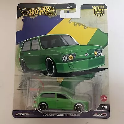 Buy Hot Wheels 2024 Car Culture - World Tour - Volkswagen Brasilia - 4/5 - HRV82 • 9.99£