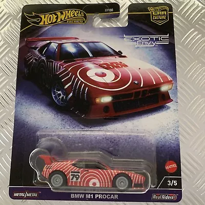 Buy Hot Wheels Premium BMW M1 Procar / Exotic Envy Car Culture 1:64 • 10£