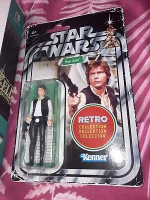 Buy Star Wars Retro Collection Han Solo A New Hope Sealed Perfect Case Fresh Low Pp • 2.20£