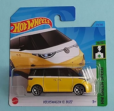 Buy Hot Wheels Volkswagen ID Buzz. New Collectable Model Diecast Car. HW Green Speed • 4.49£