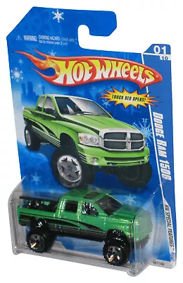 Buy Hot Wheels HW Special Features '09 Dodge Ram 1500 Green Bed Opens Toy Truck 087 • 23.30£