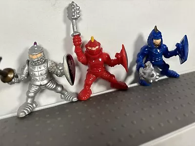 Buy Mattel Fisher Price Great Adventures Castle 1994 Bundle Blue Red  Silver Knights • 9.99£