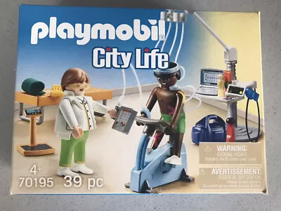 Buy Playmobil 70195 City Life • Hospital Physiotherapist Play Set • 4.99£