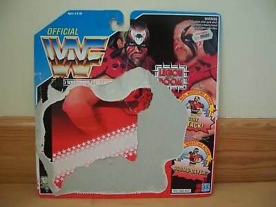 Buy Official WWF Legion Of Doom, Animal & Hawk Card Backboard HASBRO  1991 • 4.75£