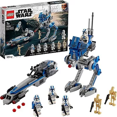 Buy LEGO 75280 Star Wars 501st Legion Clone Troopers Set. Brand New  • 34.50£