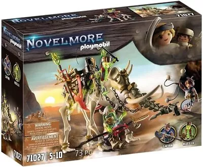 Buy Playmobil 71027 Novelmore Knights Sal'ahari Sands - Mammoth Attack, Medieval Ca • 24.03£