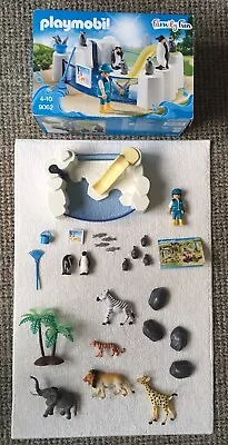 Buy Playmobil 9062 Penguin Enclosure + Additional Zoo Animal Accessories • 5£