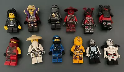 Buy 10 X Genuine LEGO NINJAGO Minifigures Bundle Used Condition • 20£