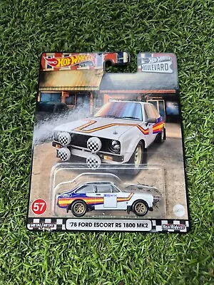 Buy Hot Wheels ‘78 Ford Escort RS1800 MK2 Boulevard Mint Card Rally Cosworth  • 23.99£