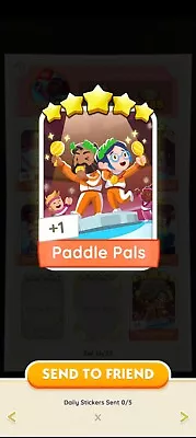 Buy Monopoly Go - Paddle Pals 5 ⭐ Sticker Available ( READ DESCRIPTION) • 5.49£