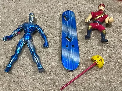 Buy Cosmic Silver Surfer & Pip The Troll (Marvel / Toy Biz, 1998) Fantastic Four • 7.39£