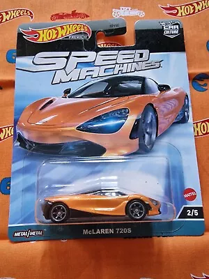 Buy Hot Wheels Speed Machines McLaren 720S Premium Car • 8£