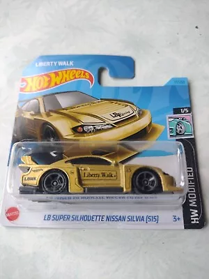 Buy Hot Wheels LB Super Silhouette Nissan Silvia (S15) S15 Liberty Walk LBWK - Gold • 3.99£