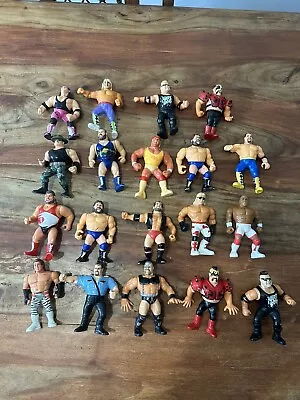 Buy Vintage Hasbro WWE  Figures Bundle • 22£