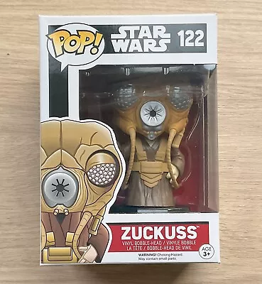 Buy Funko Pop Star Wars Zuckuss #122 + Free Protector • 14.99£