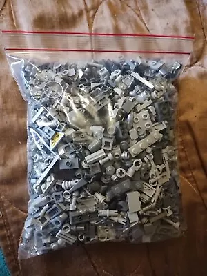 Buy Lego Assorted Grey Genuine Bricks 500g Bag • 8.50£