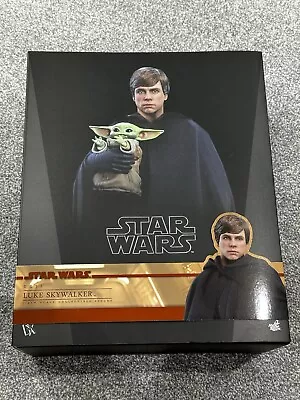Buy Hot Toys Star Wars The Mandalorian Luke Skywalker 1/6th DX22 Pre Owned • 185£