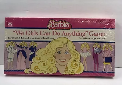 Buy Vintage 1986 Barbie,  We Girls Can Do Anything  Game Factory Sealed NEW • 30.74£