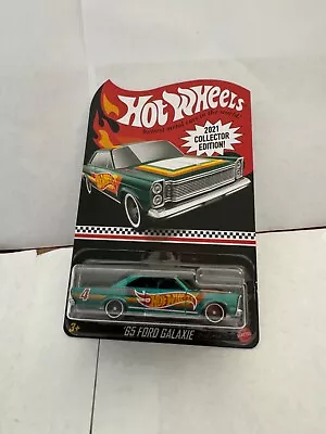 Buy Hot Wheels 2021 Collector Edition '65 Ford Galaxie Real Ride Green A54 • 17.96£