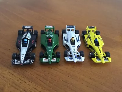 Buy McDONALDS 2000 SET Of FOUR HOT WHEELS F1 TOY CARS • 12£