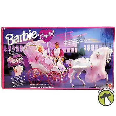 Buy Barbie Crystal Horse And Carriage Playset 1992 Mattel 10142 NRFB • 274.18£