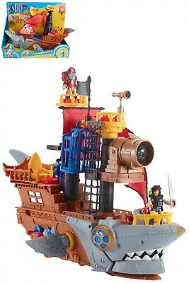 Buy Fisher Price Imaginenext Captain Shark And The Pirate Ship • 111.14£