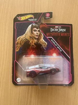 Buy Hot Wheels Marvel Dr. Strange Multiverse Of Madness Scarlet Witch Character Car • 10£