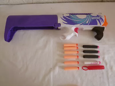 Buy Nerf Gun Rebelle Secrets And Spies Purse Shotgun Pistol Purple + 10 Bullets  • 7.99£