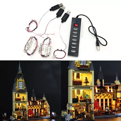 Buy Led Light Up Kit Harry Potter Hogwarts Great Hall Lighting Set  For LEGO 75954  • 19.99£