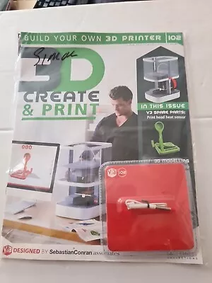 Buy Eaglemoss 3D Printer Create And Print Issue 102 • 10.95£