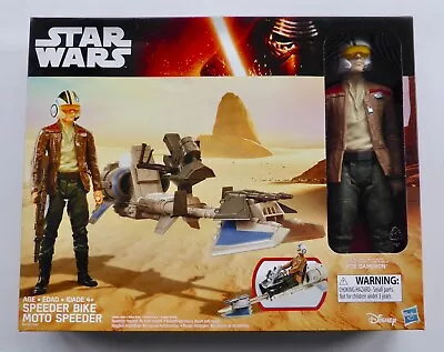 Buy Star Wars New Hero Series 12  Inch Non Mint Speeder Bike Poe Dameron Figure Misb • 14.99£