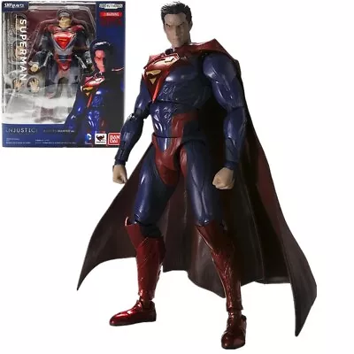 Buy BANDAI 18CM PVC Tamashii Nations S.H.F Figuarts Superman Injustice • 31.20£