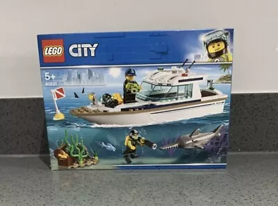 Buy Lego 60221 City. Diving Yacht.  NISB New Retired Sealed. Excellent Condition✅ • 23.75£